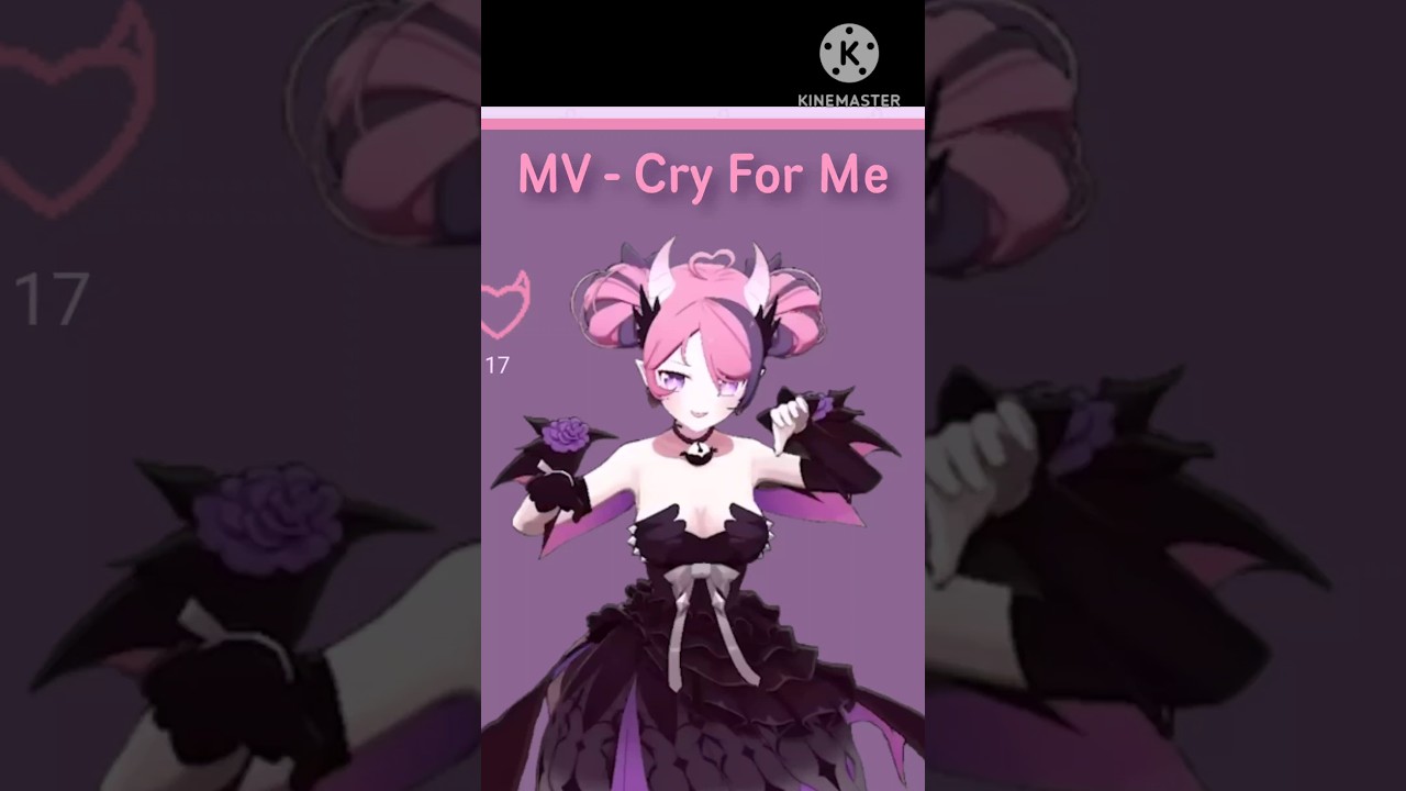 Ironmouse - Cry For Me (WA WA WA) (feat. Bubi) (YouTube Shorts MV.) #vtuber #vtuberclips #Ironmouse