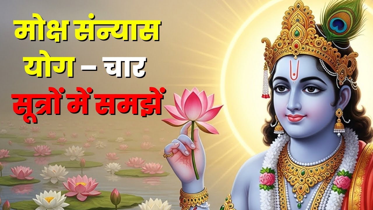 Moksha Sanyas Yoga &ndash; Understand in four sutras || Dharma Decode