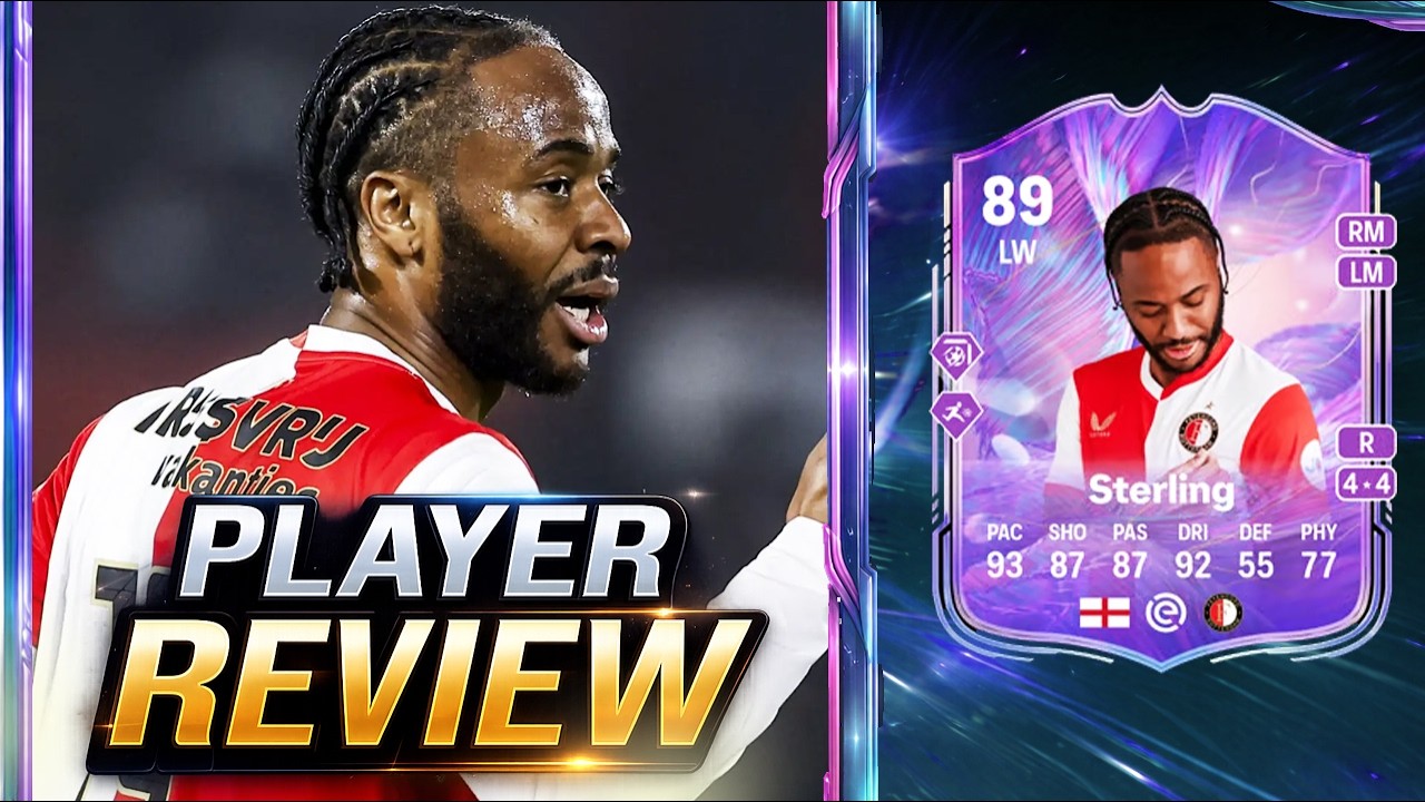 STERLING NO es para PRIMER NIVEL! ✅ REVIEW STERLING 89 en FC 26 ✅ Fantasy FC Raheem Sterling