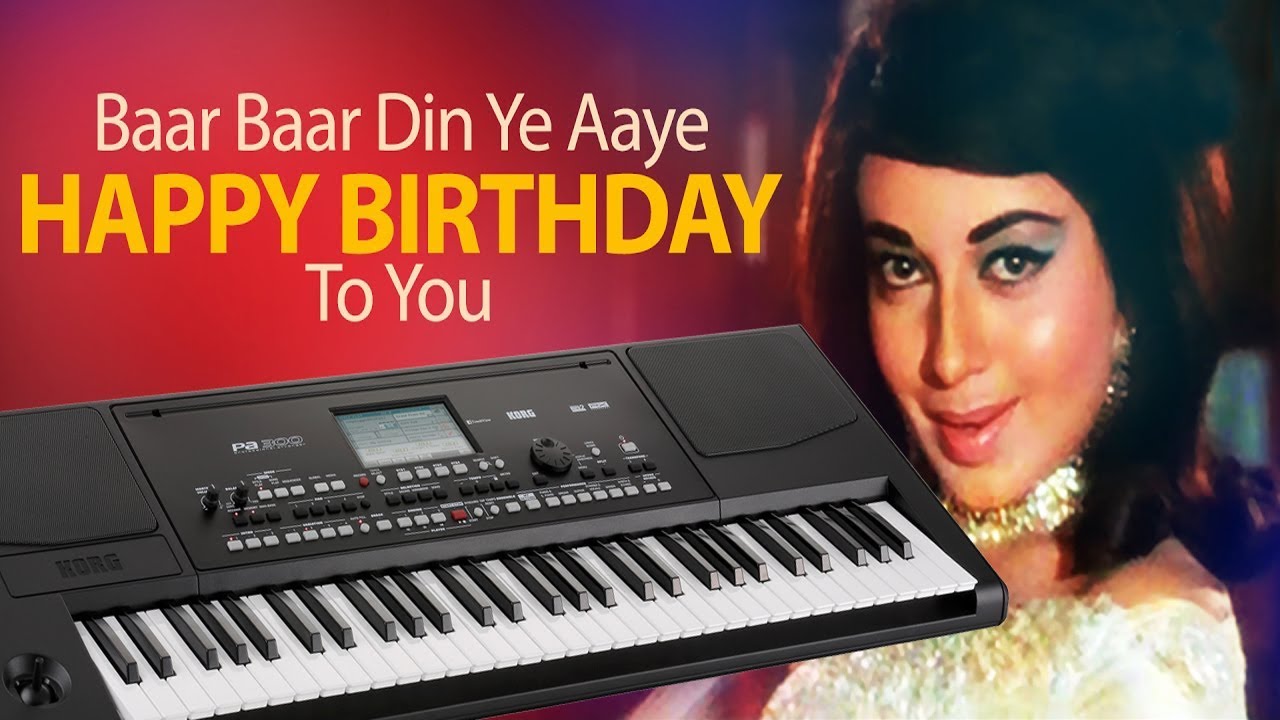 Baar Baar Din Ye Aaye ( Happy Birthday ) Piano Tutorial | Pianobajao