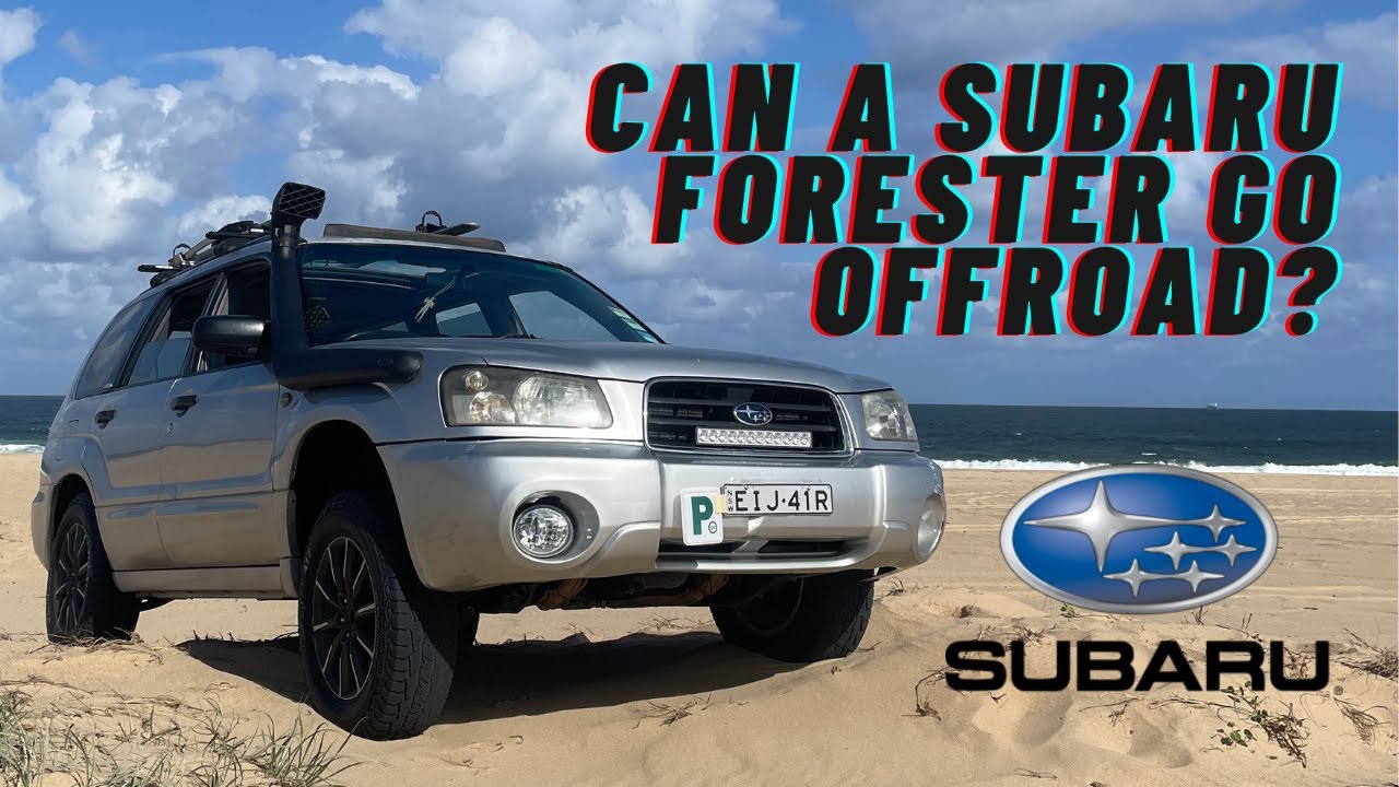 Can a Subaru Forester Go OFFROAD? (4WD, BEACH DRIVING)