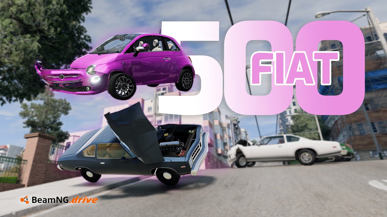 A Spasso Con La Cri | Fiat 500 - [Beamng Drive]