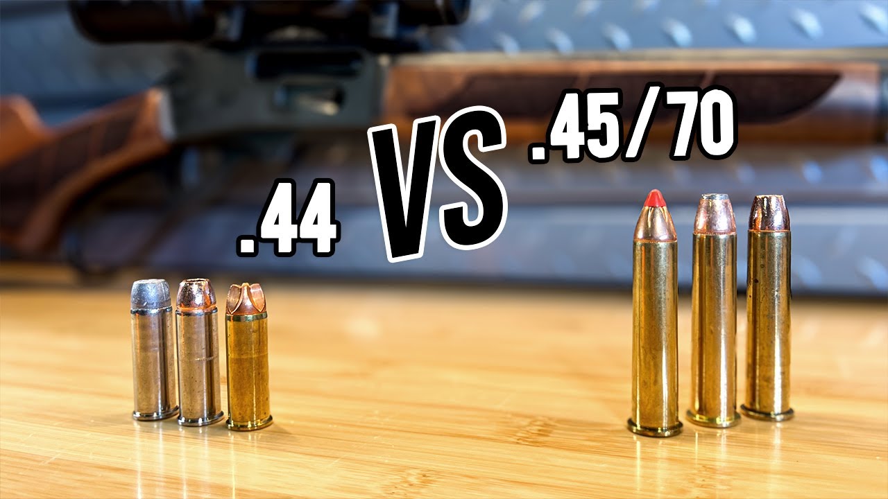 Lever-Gun Shoot-Out: .44 Mag vs .45/70 Gov’t
