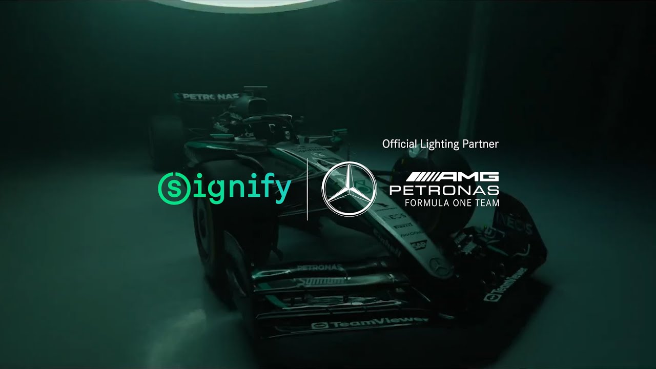 Signify x Mercedes-AMG PETRONAS F1 Team Partnership Driven By Responsible Innovation 2025