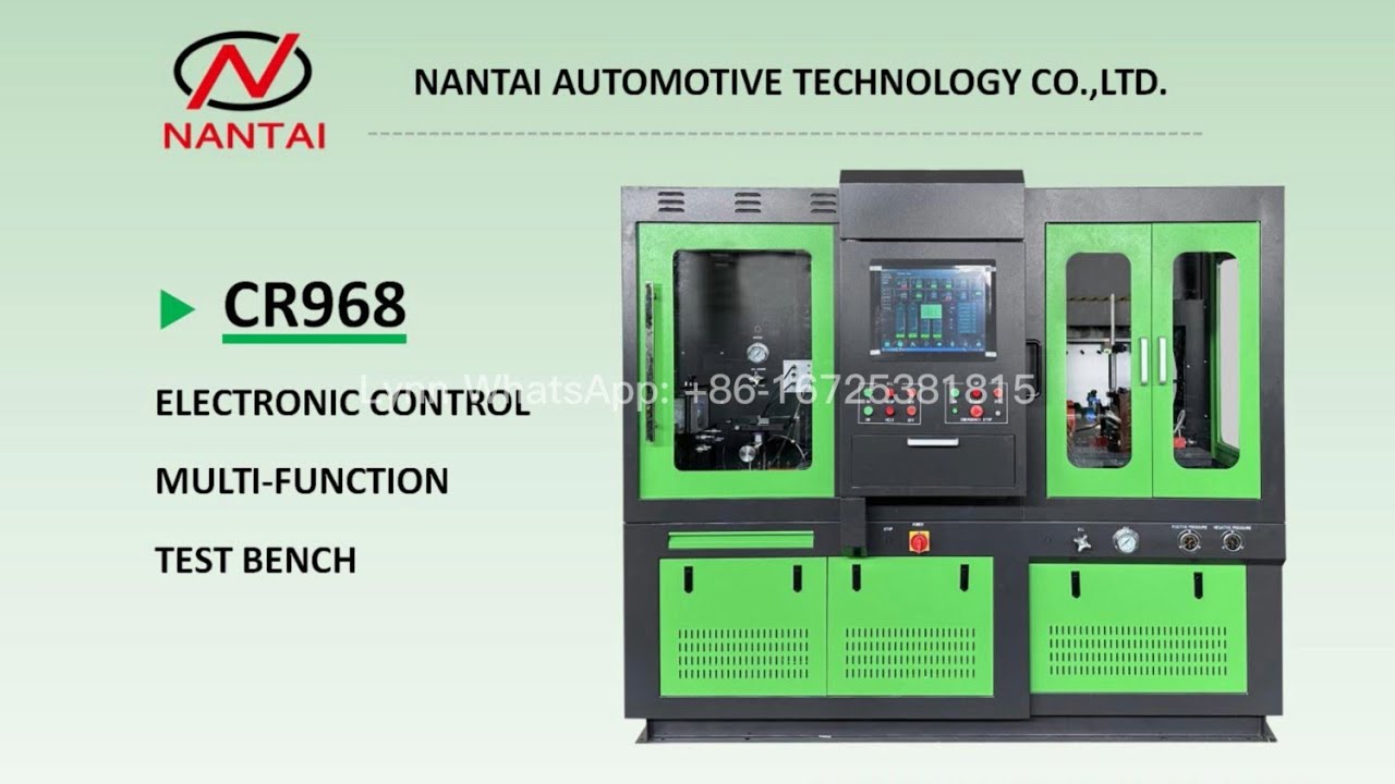 NANTAI CR968 Multi-function Test Bench New Design Double Working Area with CRI CRP HEUI Function
