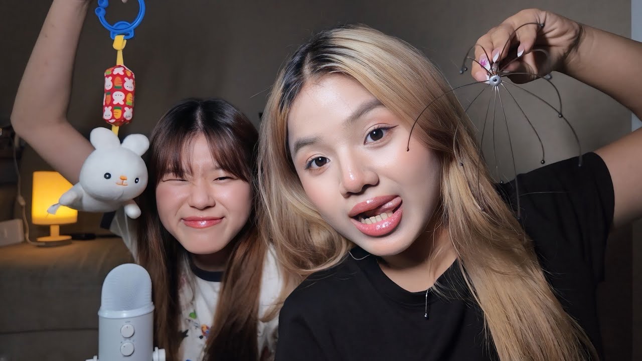 ASMR My Friend Tries to Give Me Tingles !
