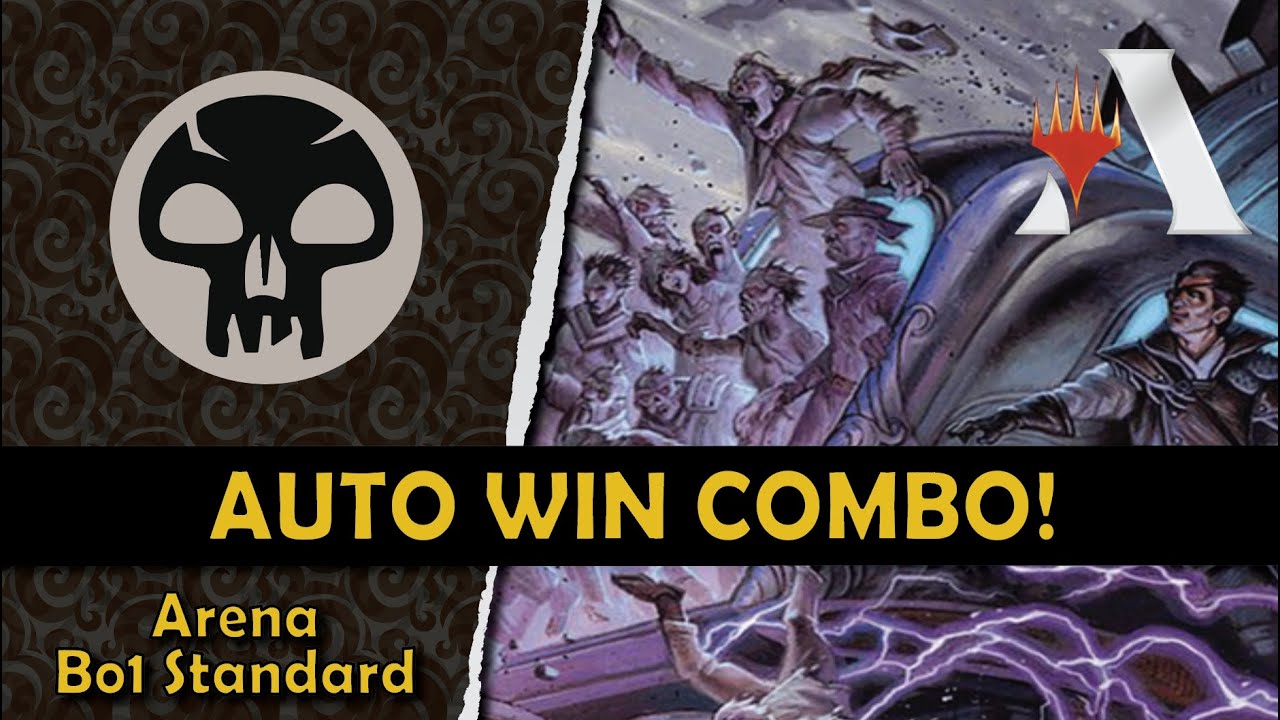 These two Mono Black Combos Instantly win the game! #mtgarena #mtg #standard