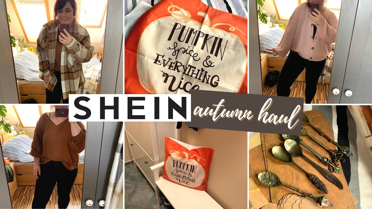Shein őszi haul 🎃🍁🧡 ruhák, dekorációk és háztartási apróságok!