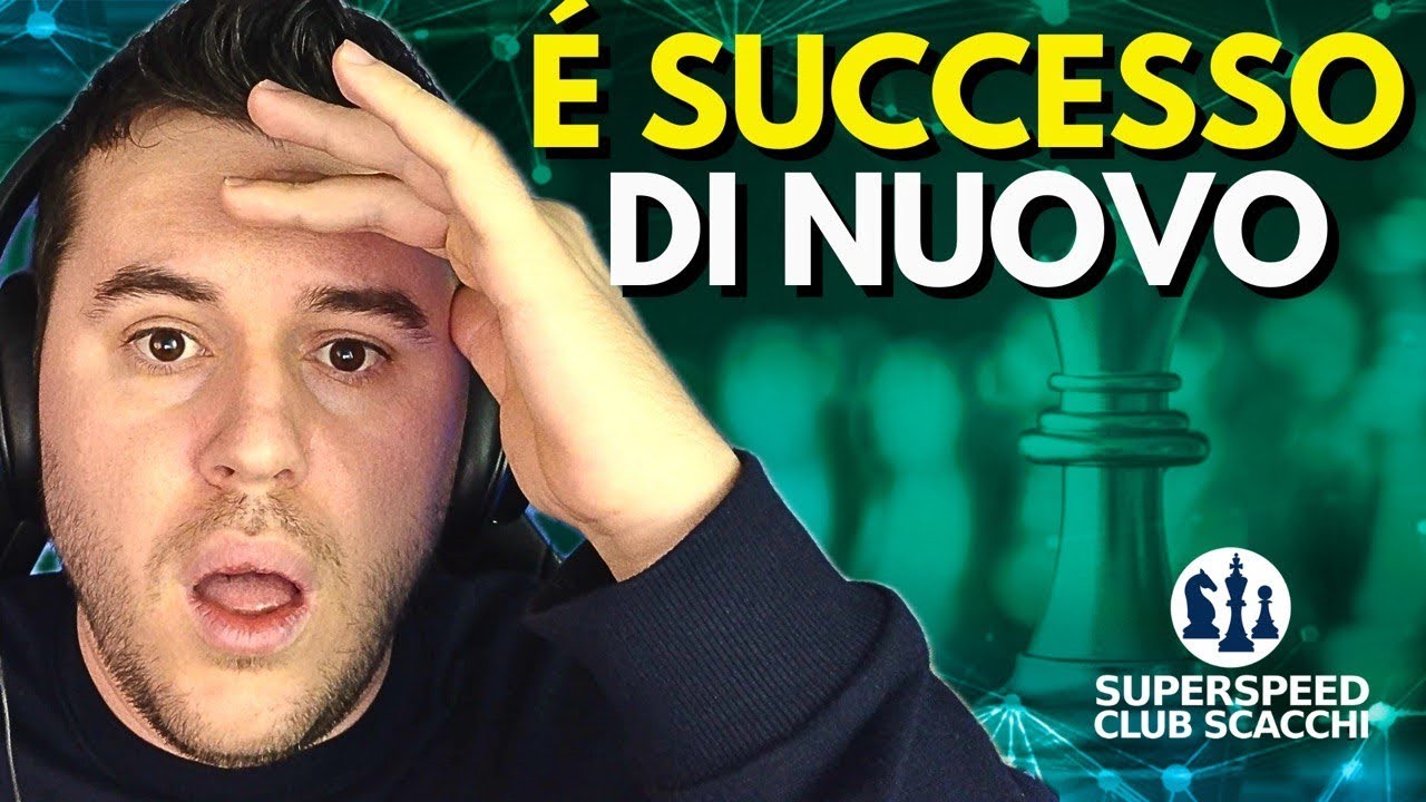 È SUCCESSO DI NUOVO… IL MONDO DEGLI SCACCHI È IN SUBBUGLIO