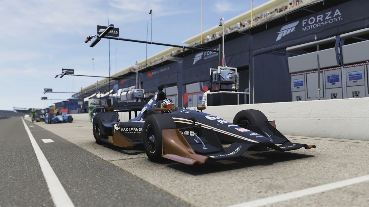 Forza Motorsport 6 - Indycar  on Indianapolis Motor Speedway (60fps 1080p)