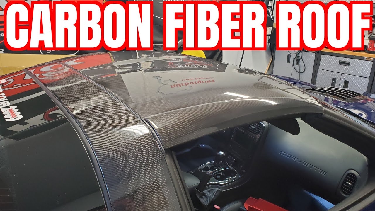 2005 Chevy Corvette - Targa Carbon Fiber Roof Install