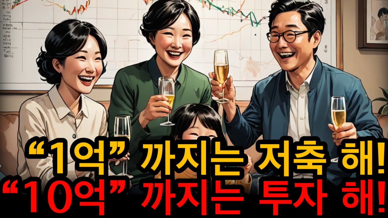 1억까지는 저축! 10억까지는 투자! (15년 투자 10억 만들기)