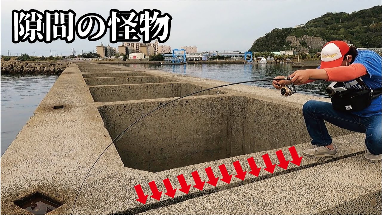 大穴の継ぎ目わずか数㎝の隙間に生ゴムを落としたら信じられない生物が（801話目）