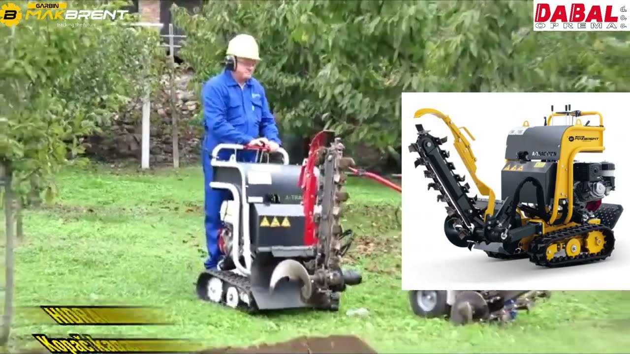 MAK 45-60-80 lančani kopači kanala