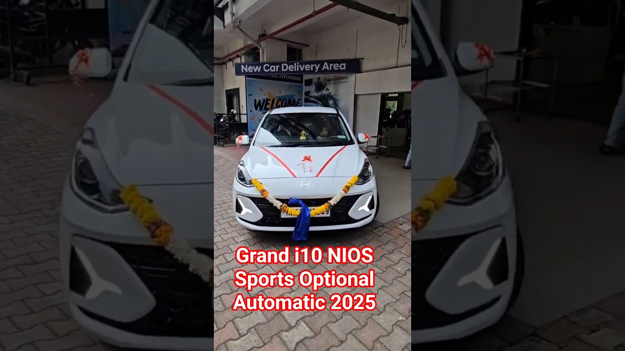 All New 2025 Hyundai Grand i10 NIOS Sports (Optional) Automatic my first car#grandi10 #car #hyundai
