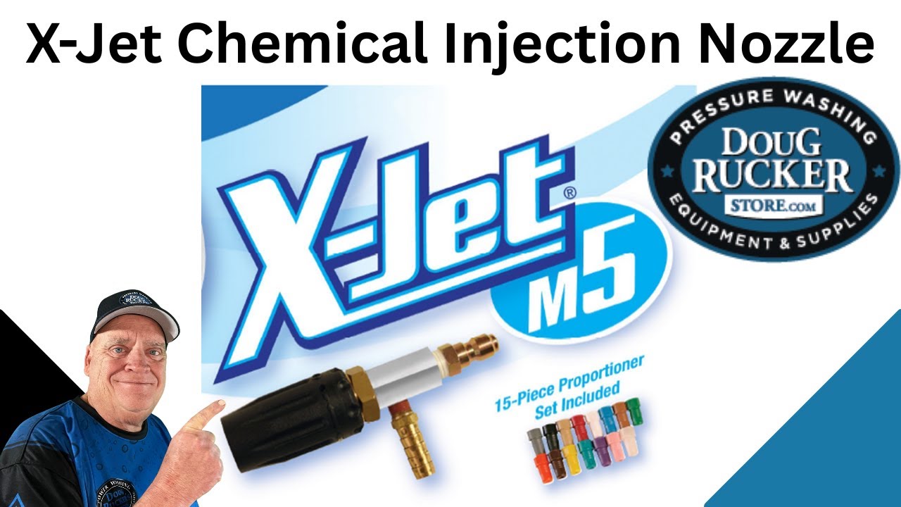 X-Jet M5 Downstream Injector Explained Doug Rucker's Pressure Washing School