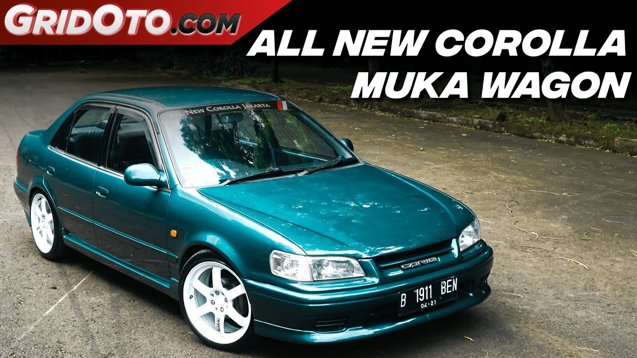 Toyota All New Corolla Oplas Muka Sprinter Carib, Kabin Istimewa | Modifikasi Mobil | GridOto Modif