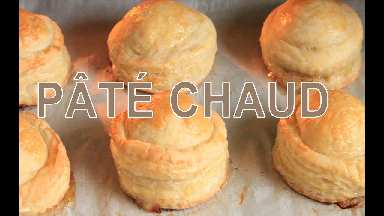 Homemade  P&acirc;t&eacute; Chaud./ A Hot Vietnamese Puff Pastry Pie, With A Meat Filling.