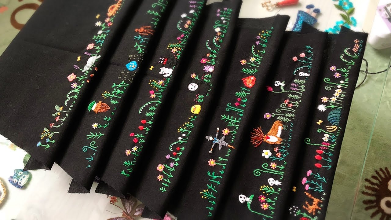 【質問コーナー】刺繍しながらダラダラと喋ってます☆