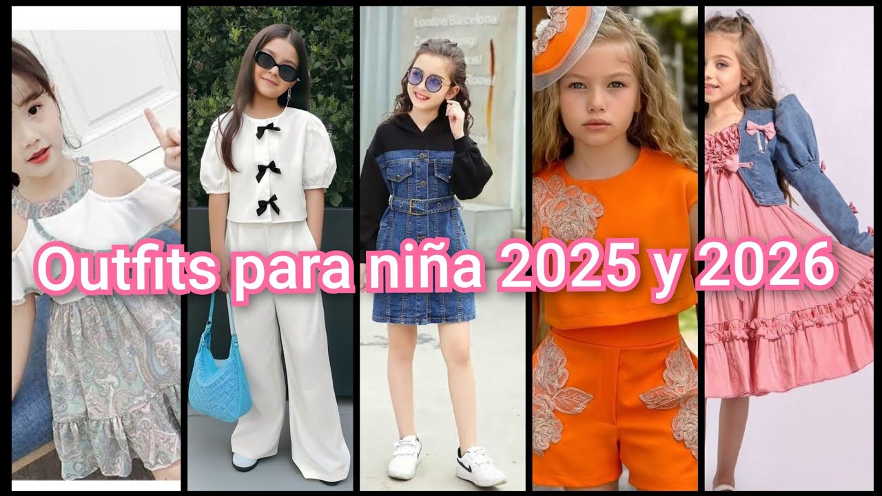 OUTFITS PARA NIÑA 2025 Y 2026 #MODA #FASHION #MODAFEMININA #OUTFIT #2025 #ATUENDOS #ESTILO #MODA2025