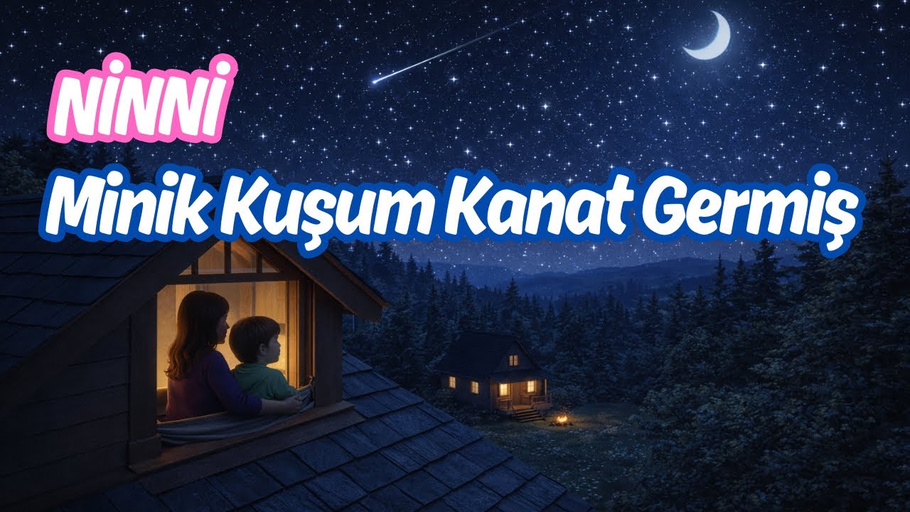 Ninni | Minik Kuşum Kanat Germiş - Sevgi Dolu Huzurlu Bebek Ninnisi (Hızlı Uyutan)