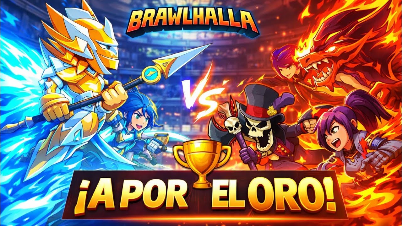 A POR EL ORO 🔥🔥/BRAWHALA🤯JUGANDO COMPETITIVO 🔥