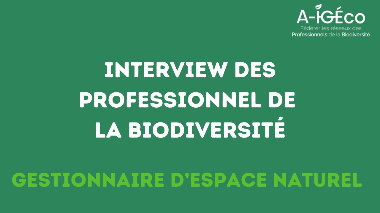 Le gestionnaire d'espace naturel
