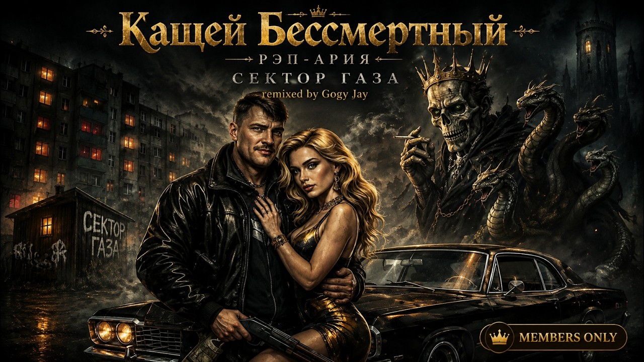 СЕКТОР ГАЗА - КАЩЕЙ БЕССМЕРТНЫЙ: Уличная Рэп-Ария (Full Album by Gogy Jay)