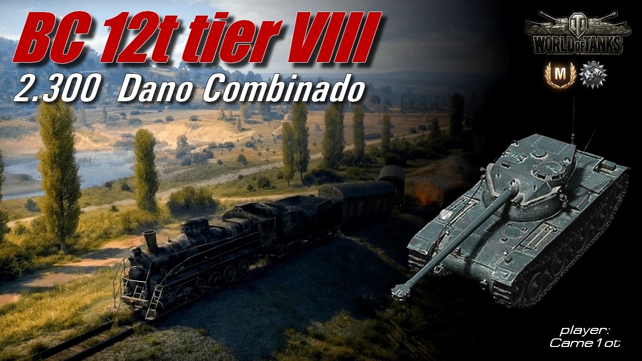 BC 12t  - 12.300 de Dano Combindado 🔥 World of Tanks