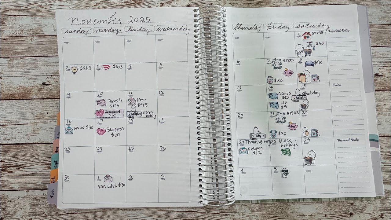 Настройка на ноябрь 2025 г. / Рабочая тетрадь &laquo;Бюджетная мама: план по зарплате&raquo;