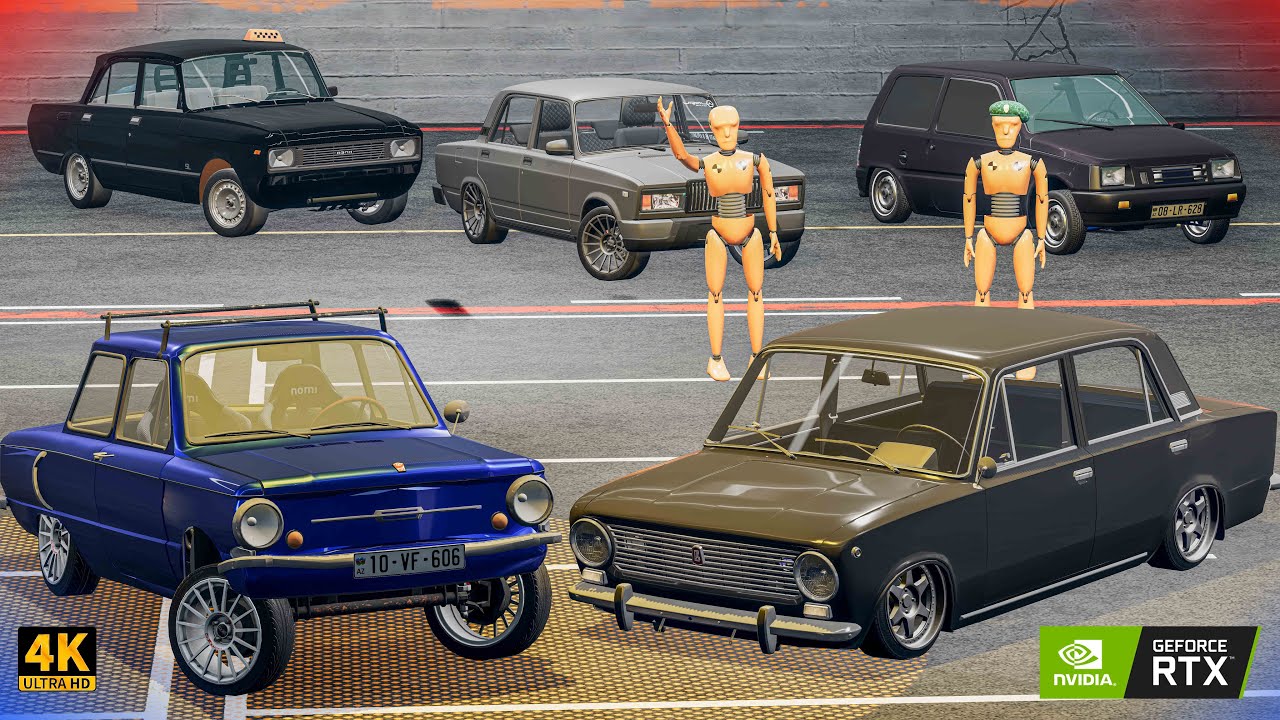 Azelow Ölmüyüb A Kişi Aftoş Vazlar İlə İkitəkər Riqi | Maşın Oyunlar | BeamNG.Driver #malikbedelov