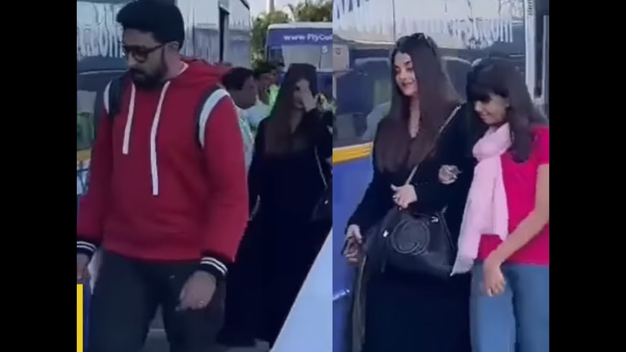 Abhishek Bachchan Spotted out in the City with Rumoured Couple