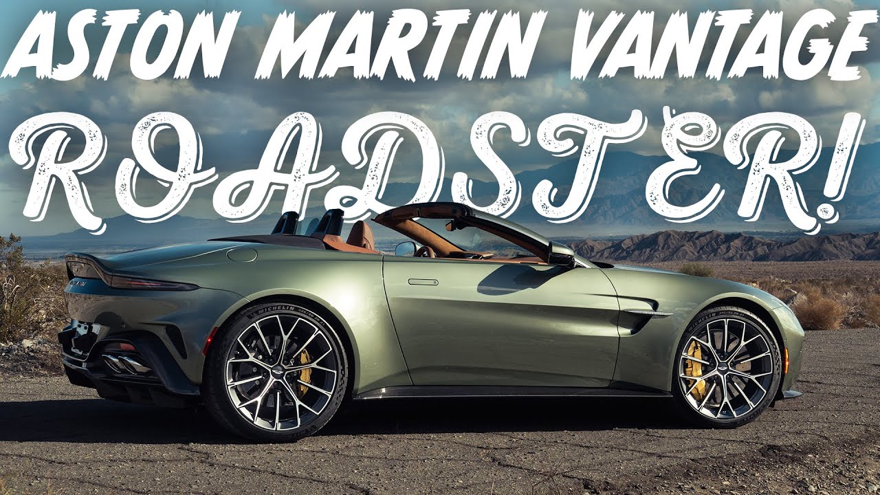 2026 Aston Martin Vantage Roadster | Enjoy the sun & the sound!