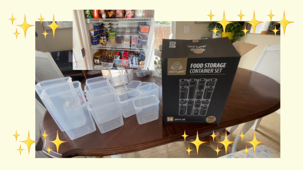 Amazon Container Set/Food Storage/Unboxing