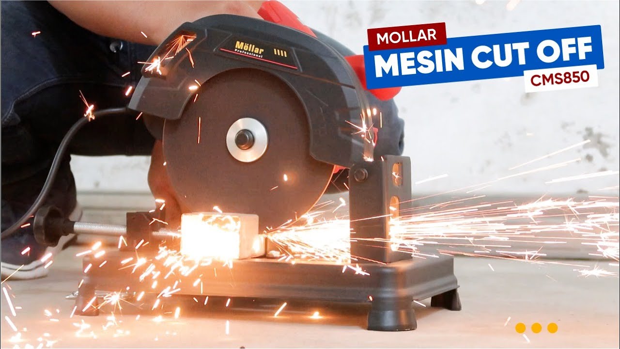 Review & Test MOLLAR CM850 Mesin Gergaji Cut Off 7