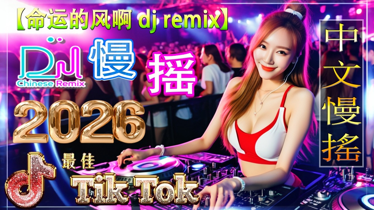 命运的风啊 -【動態歌詞 / Lyrics Video】🎧 2026全感官沉浸式DJ慢摇 | 极致3D立体环绕全中文串烧 🚗 抖音最热爆款电音混音 | 顶级重低音测试 🔊 开启您的私人移动视听盛宴