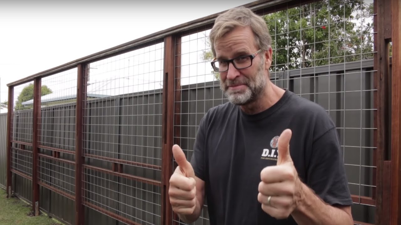 Cómo Construir Una Valla Enrejada - Hazlo Tu Mismo!