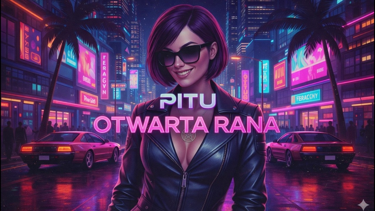PITU - Otwarta Rana ( polski synthwave synthpop new retrowave pop rock )