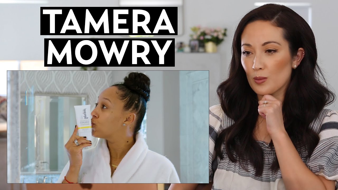 Tamera Mowry’s Skincare Routine: My Reaction & Thoughts | #SKINCARE