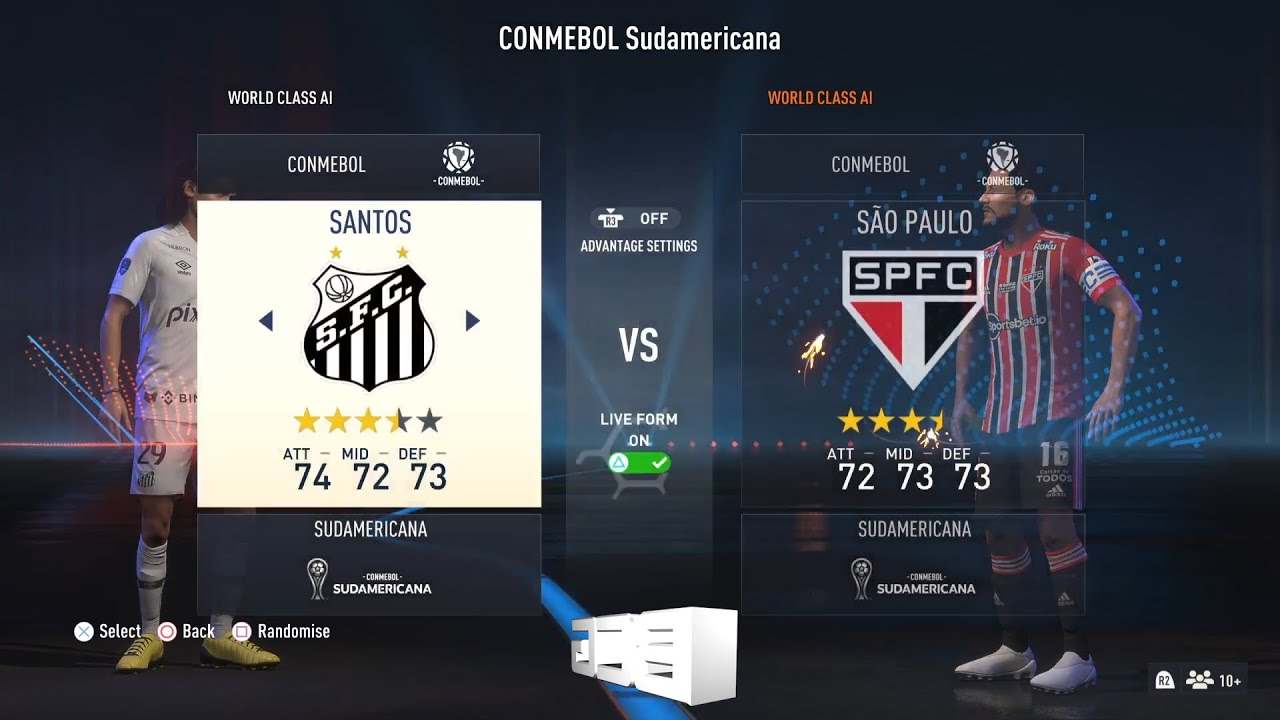 Fifa 23 Copa Sudamericana Ratings & Kits