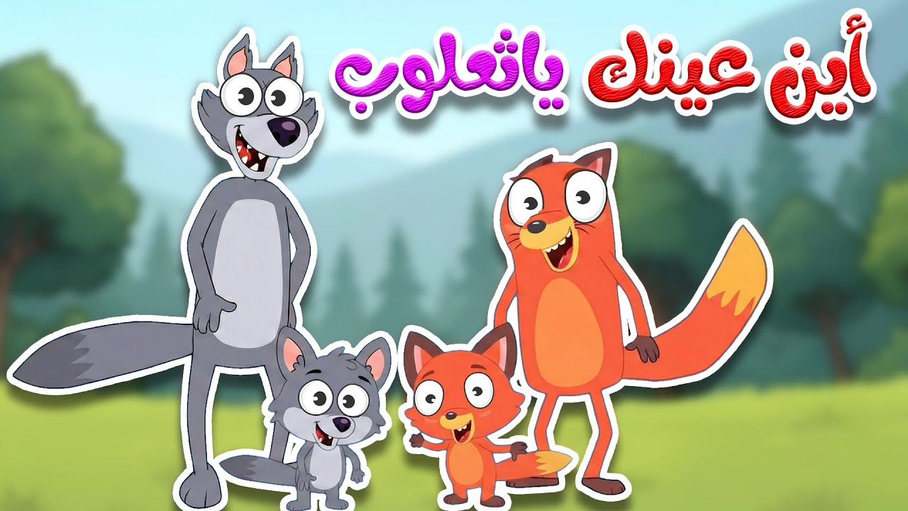 أغنية أين عينك يا ثعلوب؟ 👀 أغنية تعليم أجزاء الجسم للأطفال