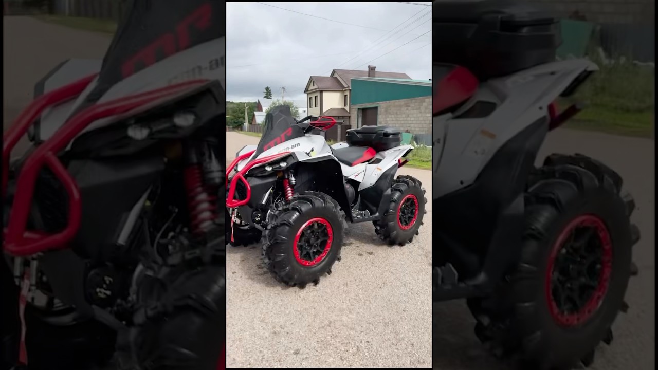 Самый опасный квадроцикл BRP Renegade 1000R X MR