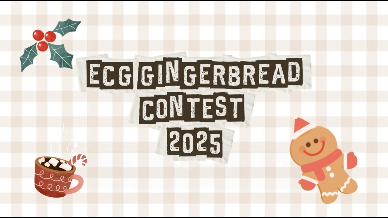 ECG Gingerbread Competition Vlog 2025