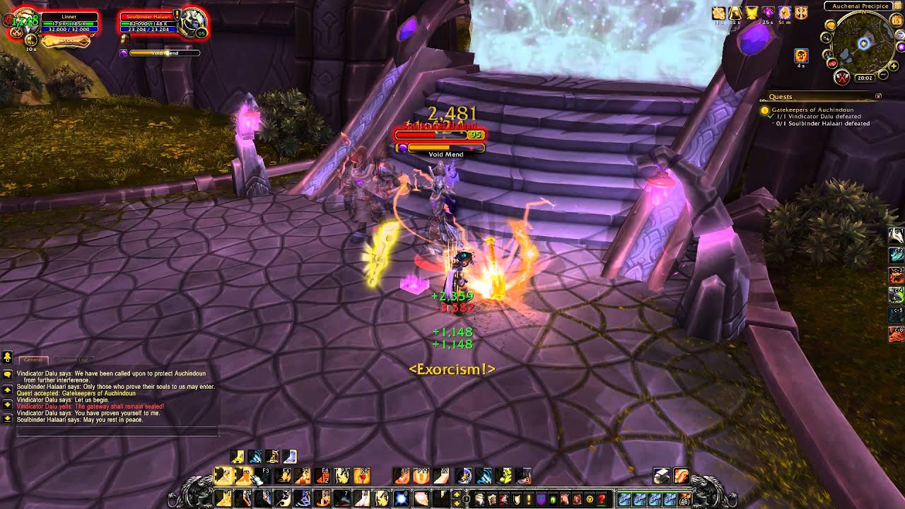 Gatekeepers of Auchindoun Quest Playthrough - Talador