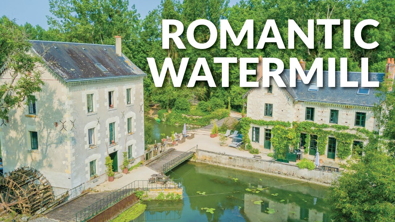 ROMANTIC WATERMILL IN THE LOIRE VALLEY | Fully renovated with great business potential - A20859CFI37