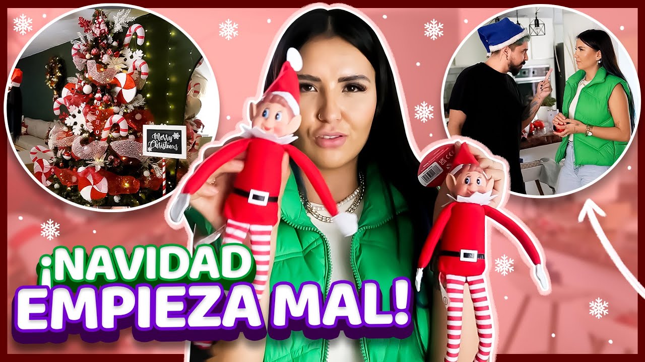 NAVIDAD LLEGÓ... DECORAMOS  Y MI ESPOSO CHOCA EL CARRO