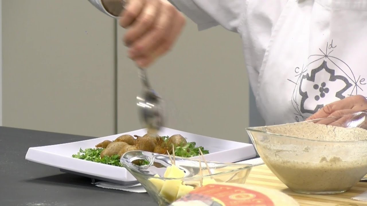 Gli Sciat con Valtellina Casera Dop- le ricette di Mangiare con Gusto