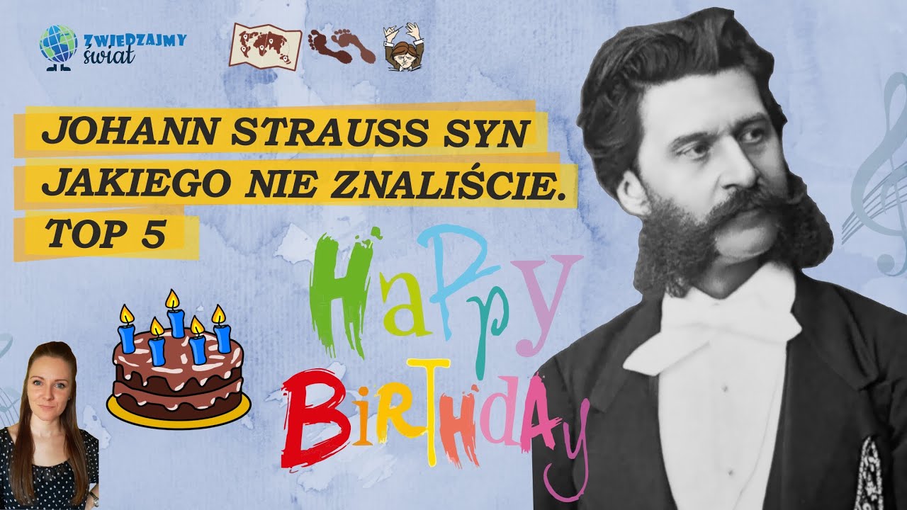 Johann Strauss Syn Jakiego Nie Znaliście. Urodzinowe TOP5 [#06] Seria Ciekawostki O Kompozytorach