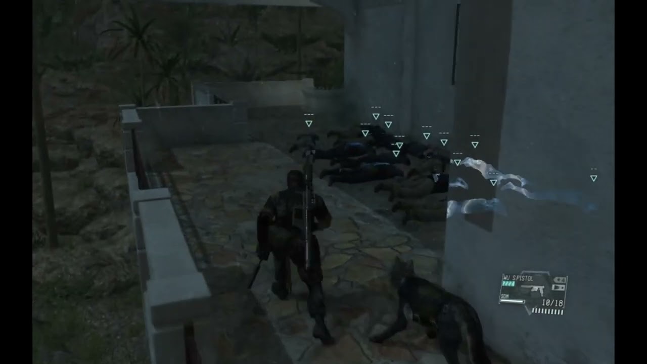 Metal Gear Solid: The phantom neutralized guard