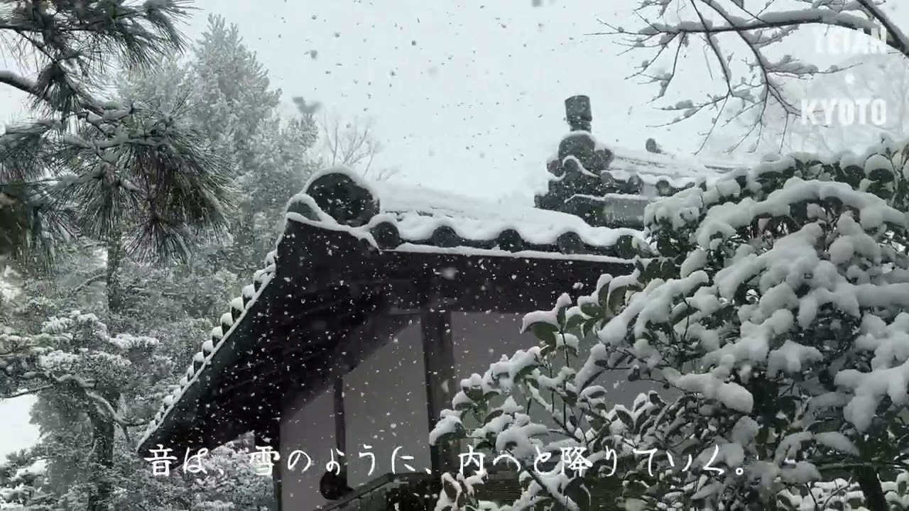 普庵咒 (Guqin) — Snow at Hōnen-in, Kyoto